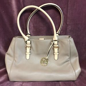Michael Kors tan large purse
